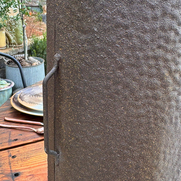 Oversized Rustic Chimney Floor Lantern (Online Exclusive)