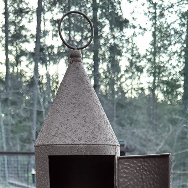 Oversized Rustic Chimney Floor Lantern (Online Exclusive)