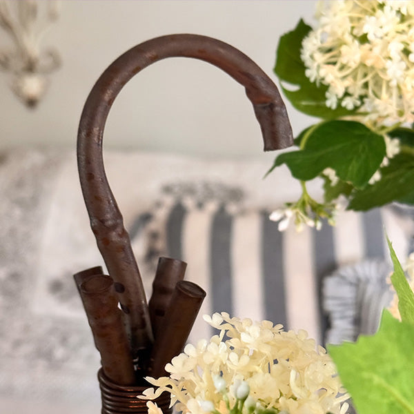 Vintage Inspired Open Cage Candle Lanterns, Set of Two (Online Exclusive)