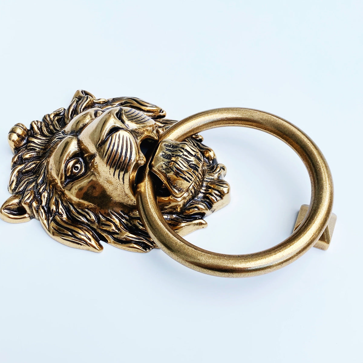 Brass Lionhead Door Knocker - Holiday Gift (Online Exclusive)