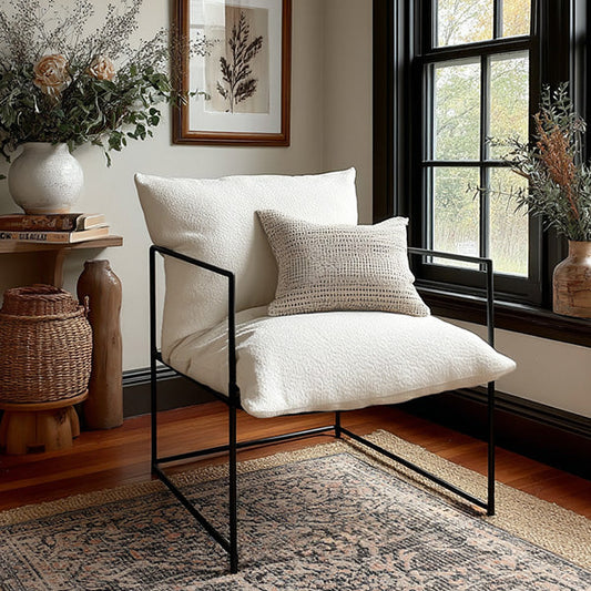 Modern Lounge Chair with Removable Cushion (Online Exclusive)