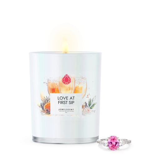 Love At First Sip Iridescent 10oz Signature Jewelry Candle (Online Exclusive)