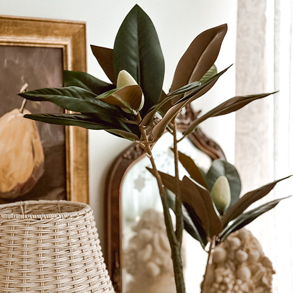 31 Inch Potted Faux Magnolia Tree (Online Exclusive)