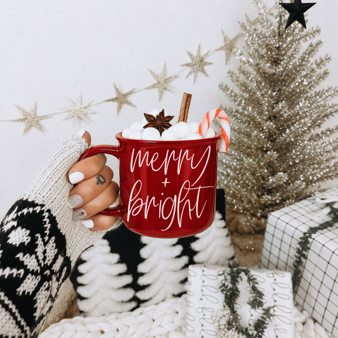Merry & Bright Mug  (Online Exclusive)