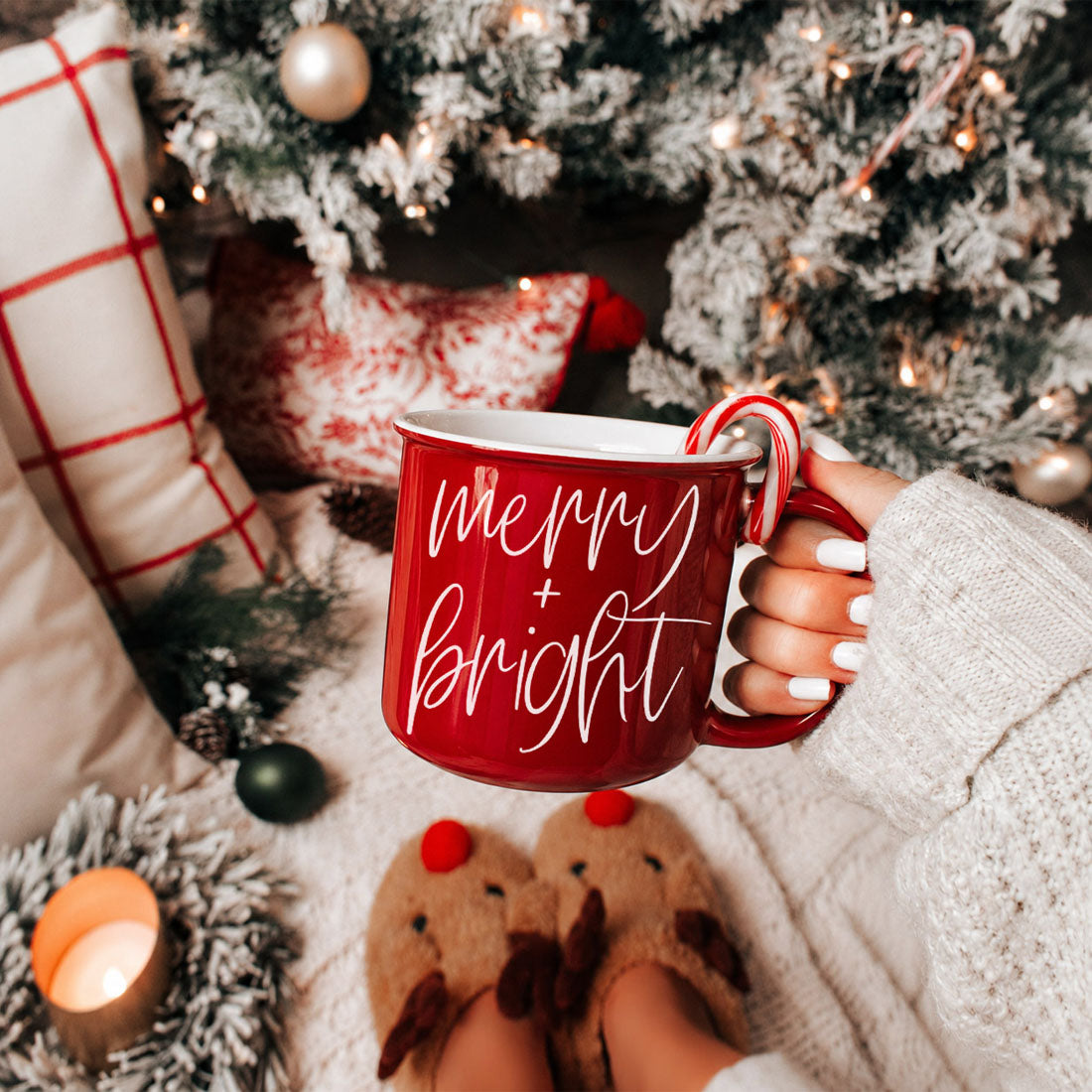 Merry & Bright Mug  (Online Exclusive)