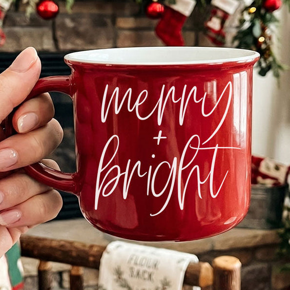 Merry & Bright Mug  (Online Exclusive)