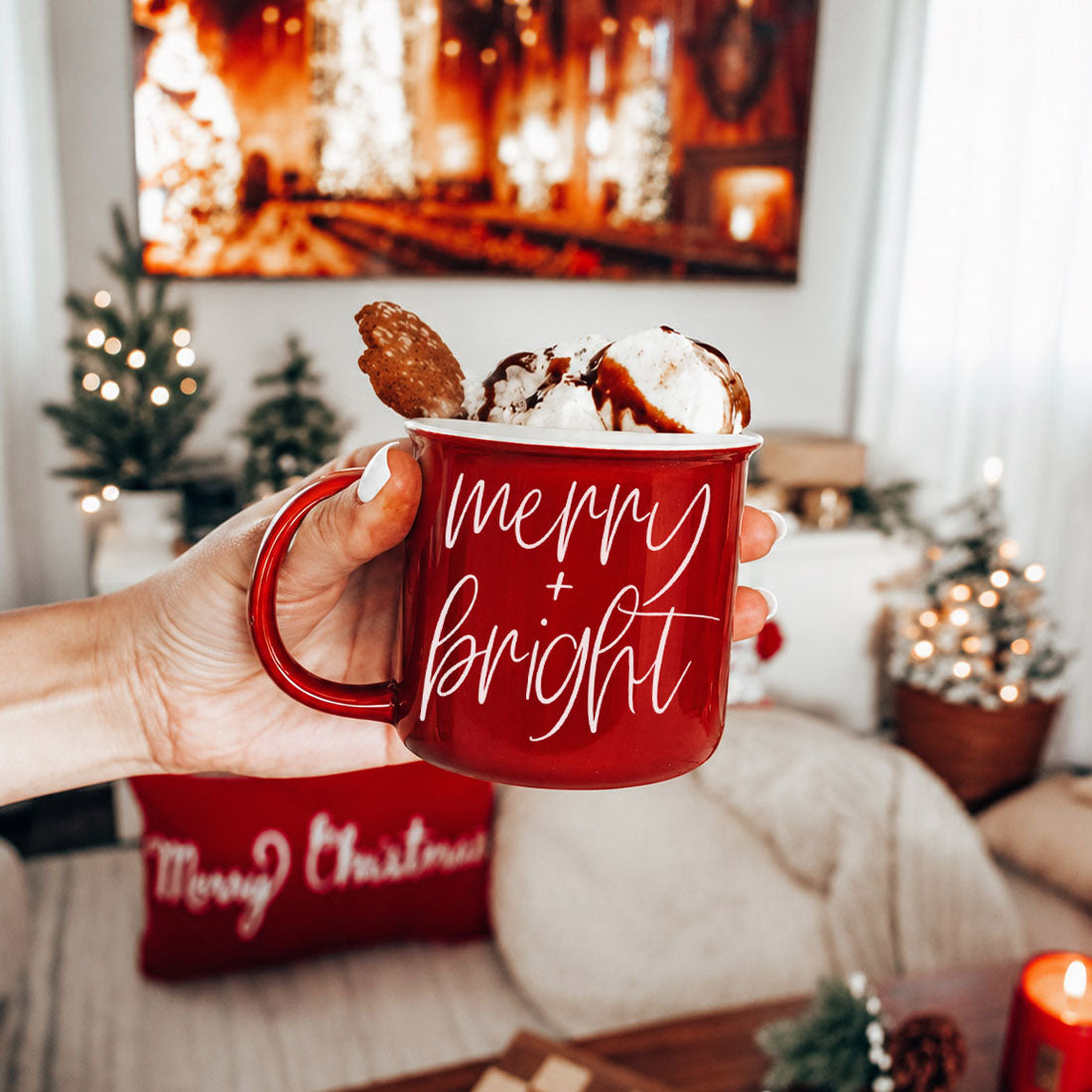 Merry & Bright Mug  (Online Exclusive)