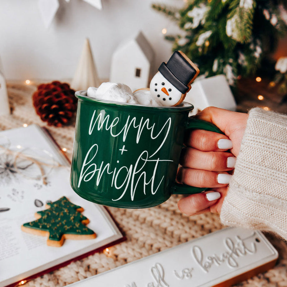 Merry & Bright Mug  (Online Exclusive)