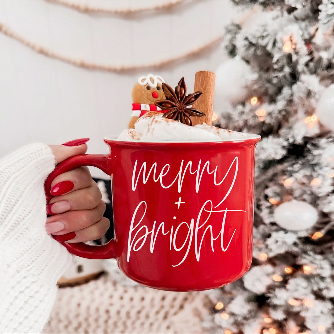 Merry & Bright Mug  (Online Exclusive)