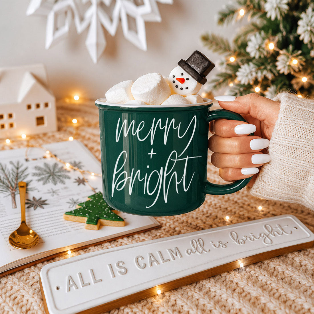 Merry & Bright Mug  (Online Exclusive)