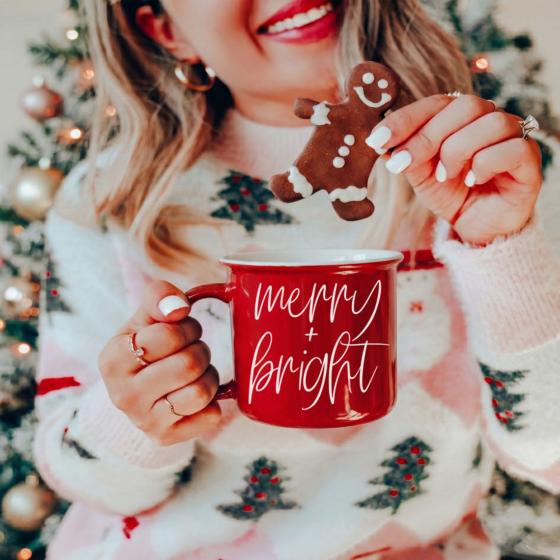 Merry & Bright Mug  (Online Exclusive)