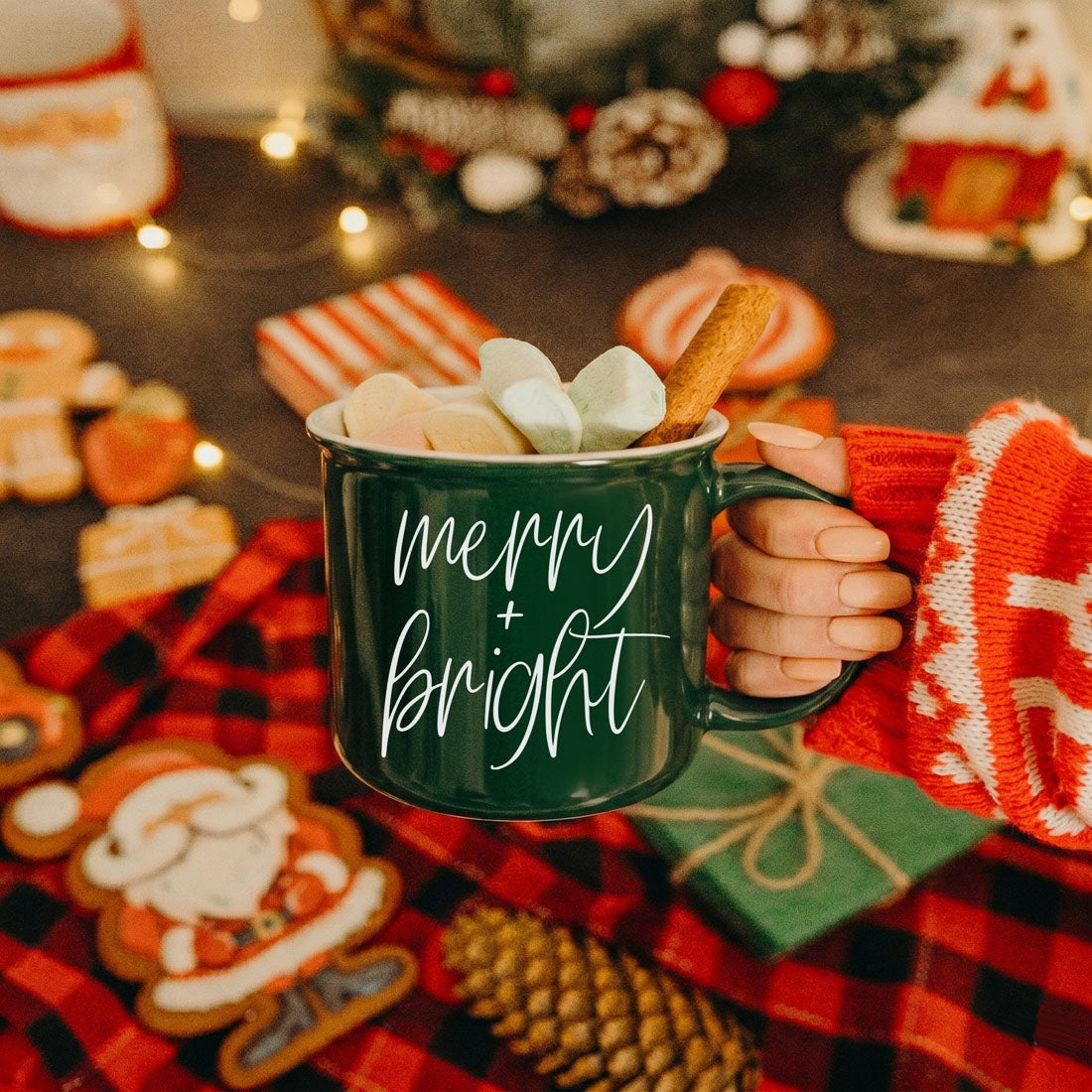 Merry & Bright Mug  (Online Exclusive)