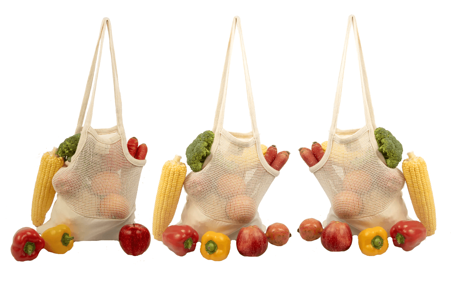Mesh & Fabric Tote Bag (Online Exclusive)