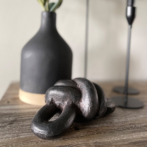 Chunky Metal Knot Decor, Set of 2 (Online Exclusive)