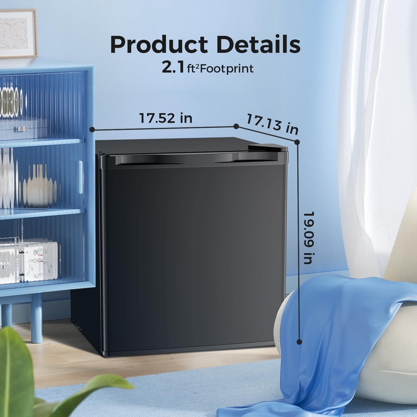 1.6\2.6\3.2 cu. ft Mini Fridge with Freezer  (Online Exclusive)