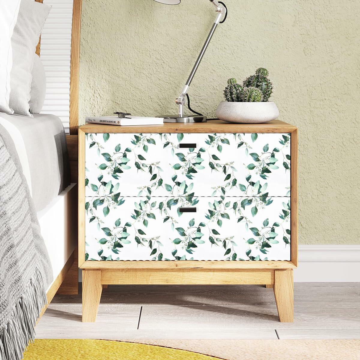 Erfoni Floral Peel and Stick Wallpaper 17.7x118.1 Black Yellow Boho Decor  (Online Exclusive)