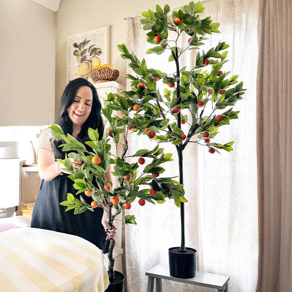 Faux Tangerine Tree, Choose Your Size (Online Exclusive)