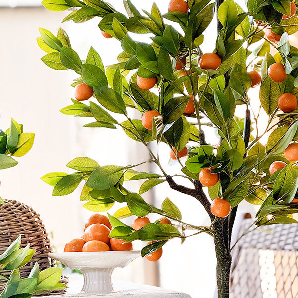 Faux Tangerine Tree, Choose Your Size (Online Exclusive)