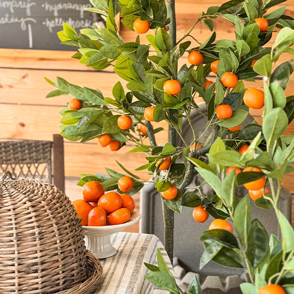 Faux Tangerine Tree, Choose Your Size (Online Exclusive)