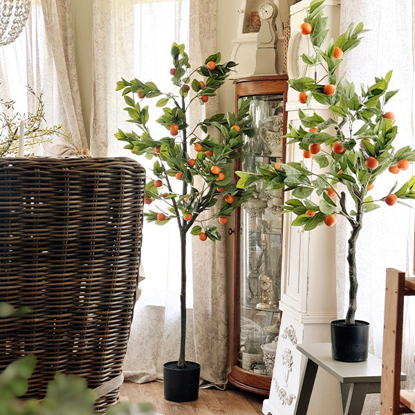Faux Tangerine Tree, Choose Your Size (Online Exclusive)