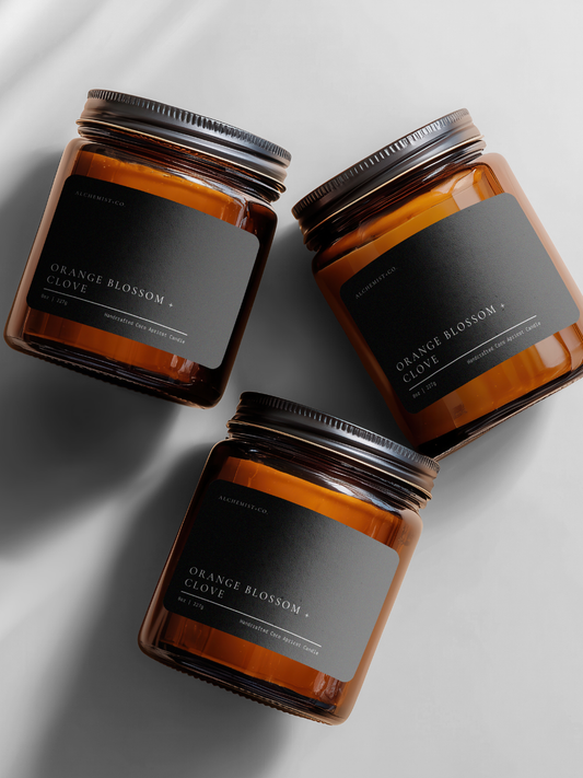 Orange Blossom + Clove Dragon's Blood Wellness  Candle  (online exclusive)
