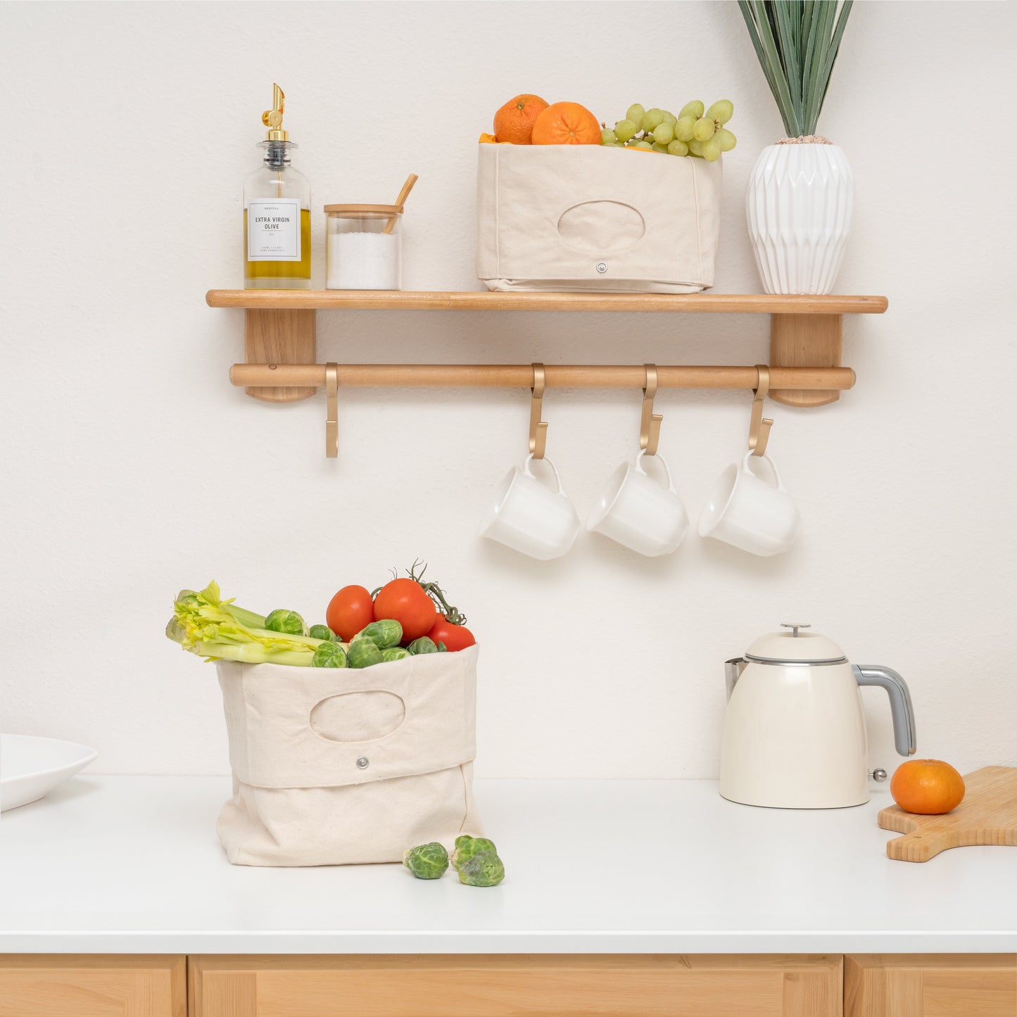 Canvas Basket - Set of 2 (Online Exclusive)