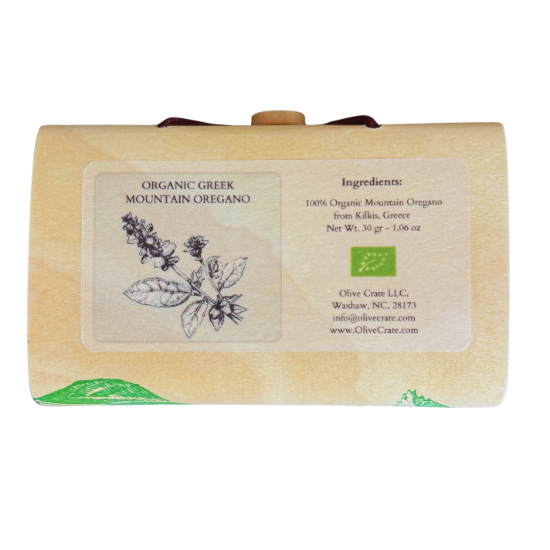 Premium Organic Greek Mountain Oregano – Olive Crate (online exclusive)