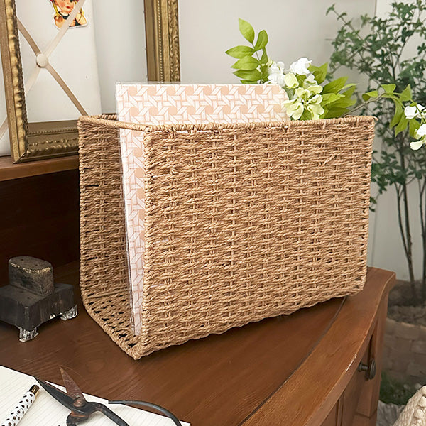 Woven Hanging File Basket (Online Exclusive)