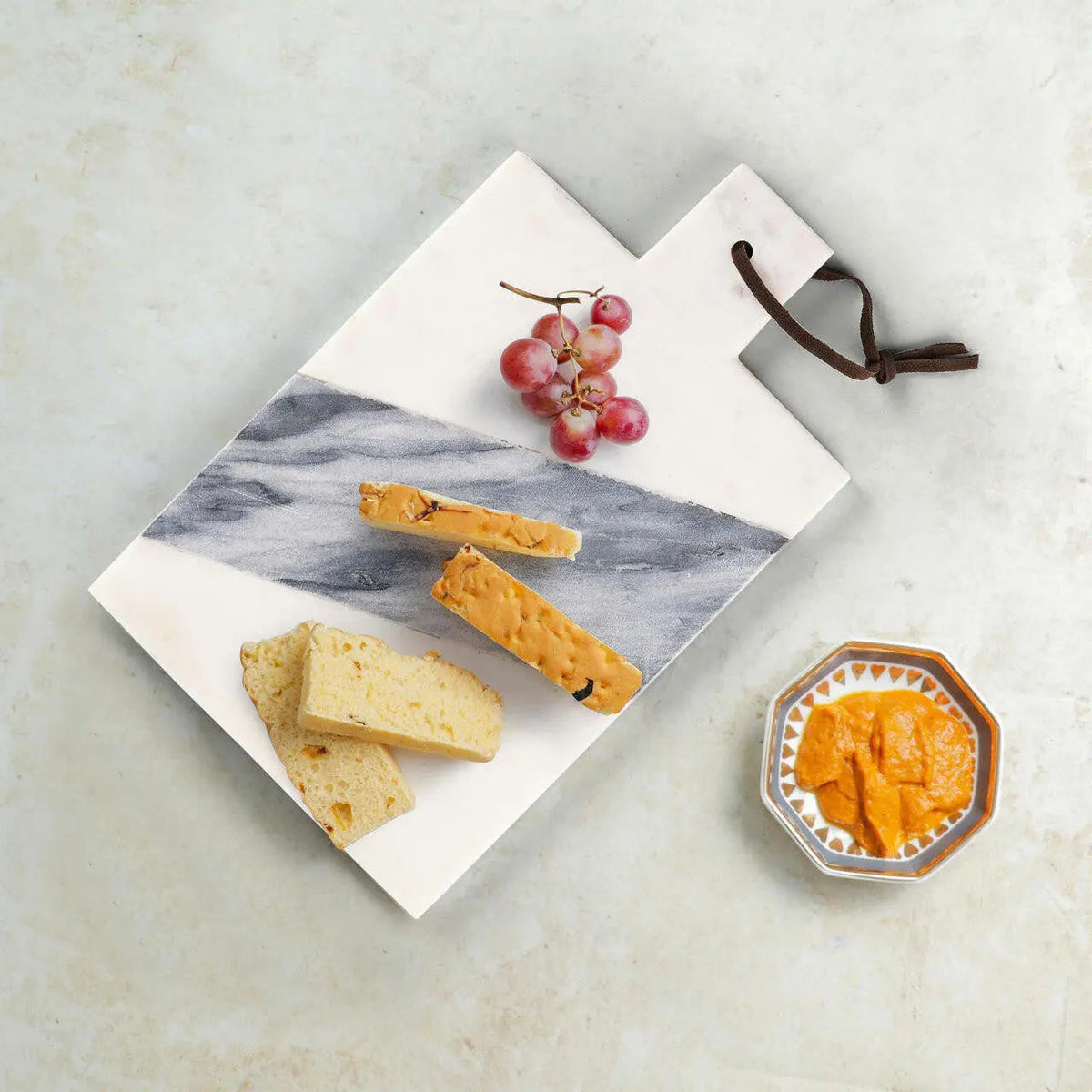 Piera White And Gray Board  (Online Exclusive)