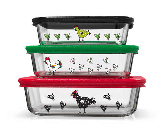 Rectangular Rooster Set (Online Exclusive)