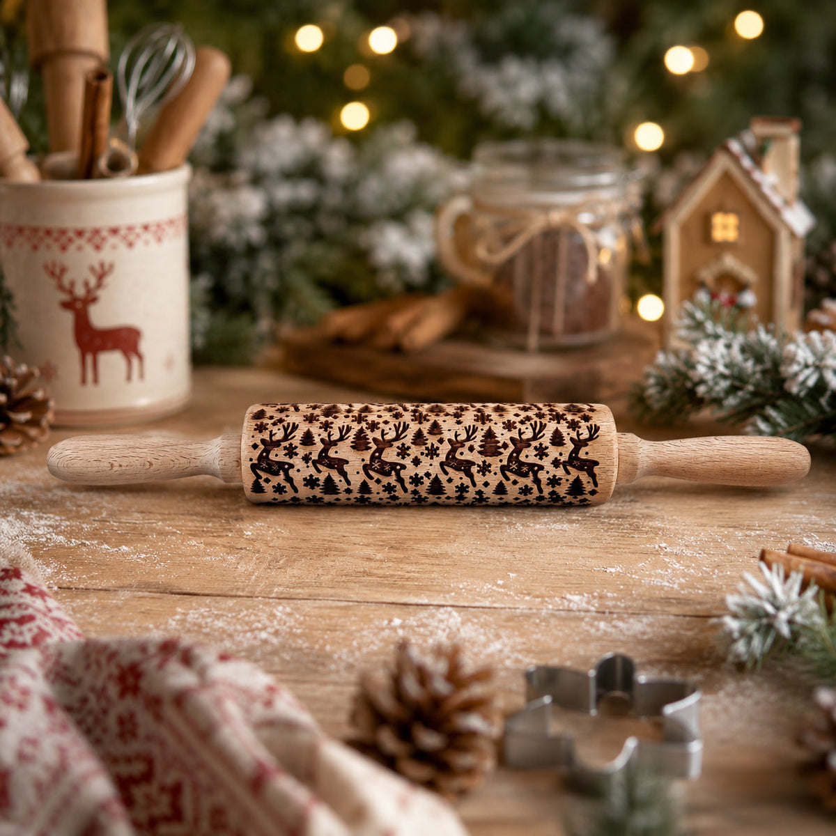 Christmas Rolling Pin Set | 10 Styles  (Online Exclusive)