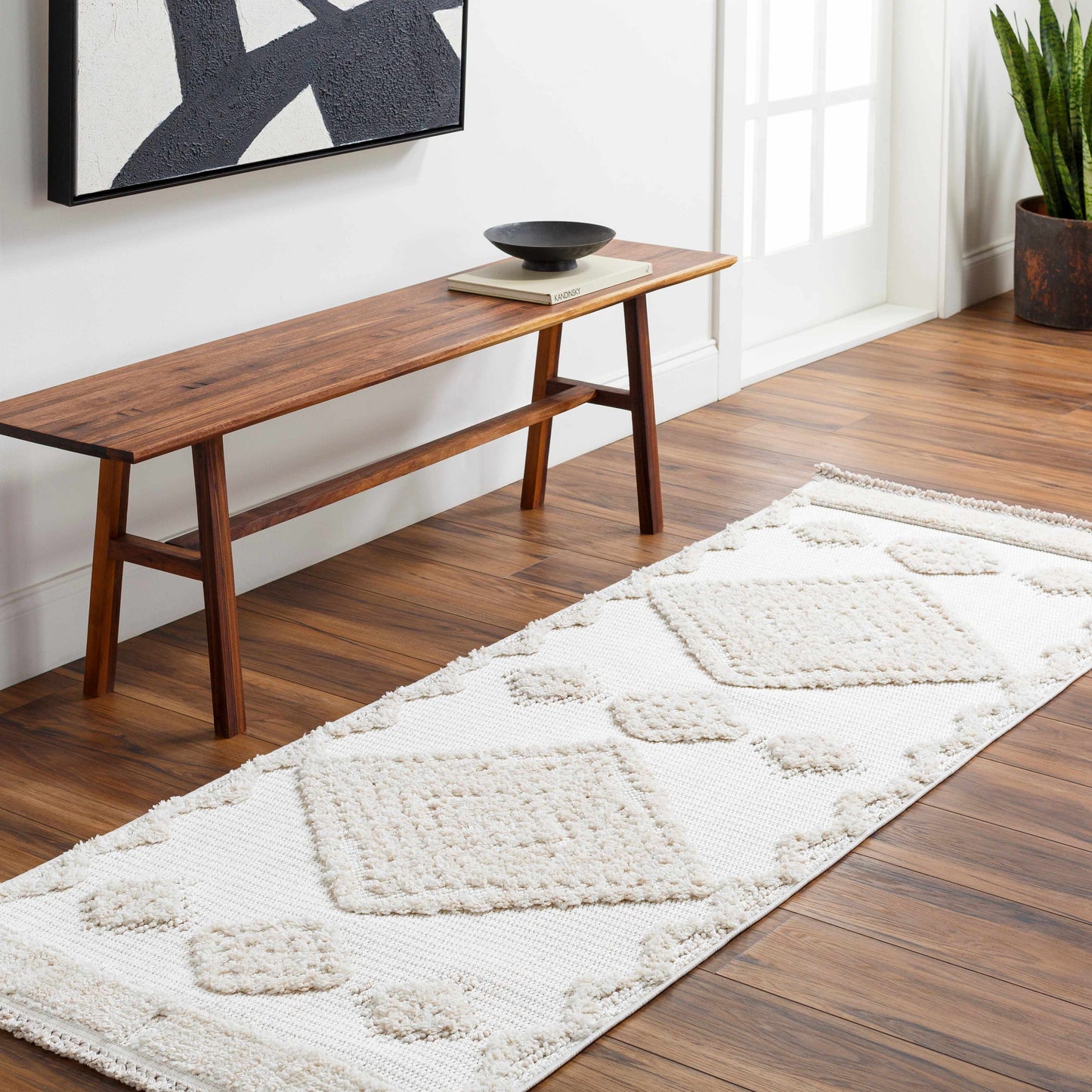 Rosales High-Low Rustic Rug  (online exclusive