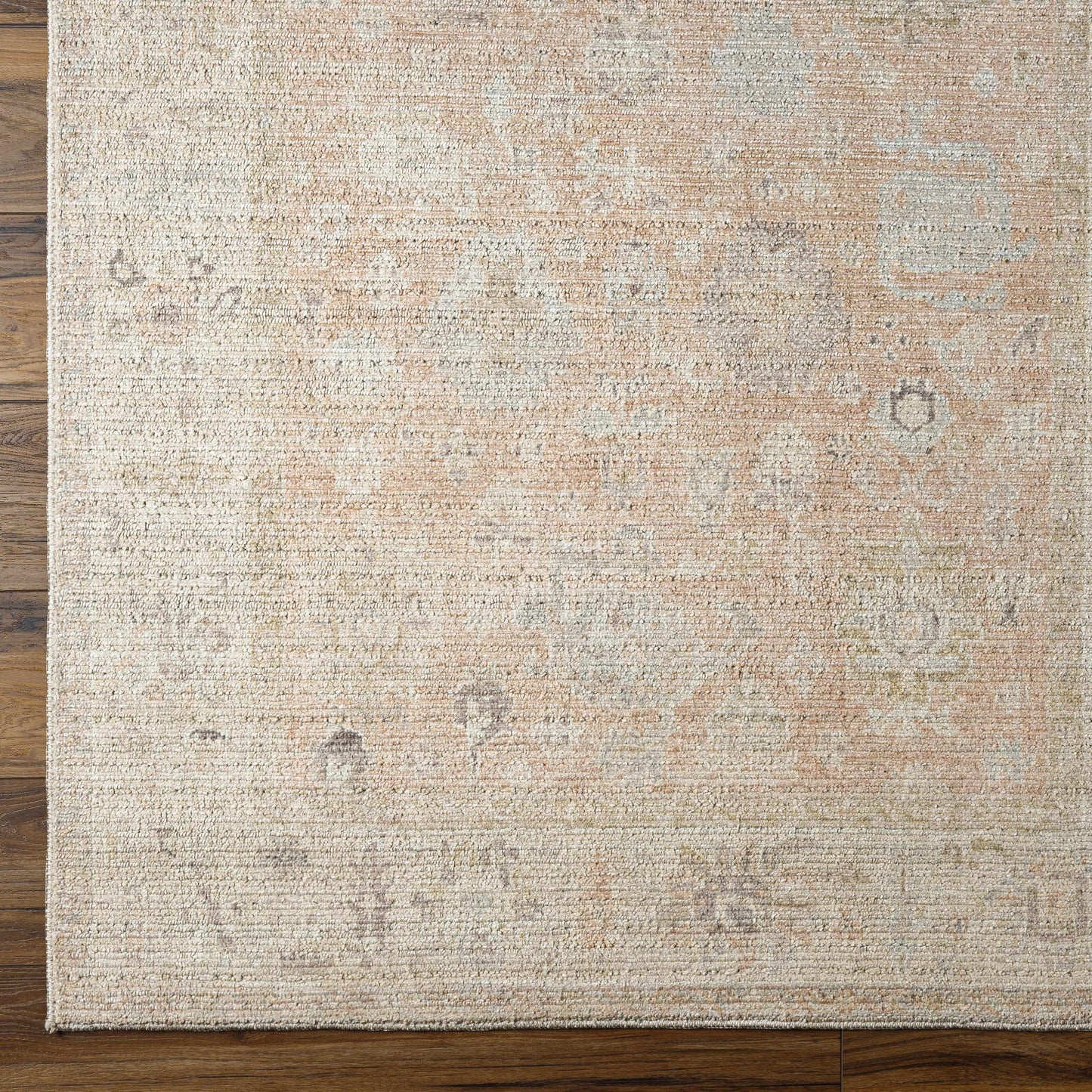 Marlene Damask Blush Area Rug - Becki Owens x Livabliss  (online exclusive