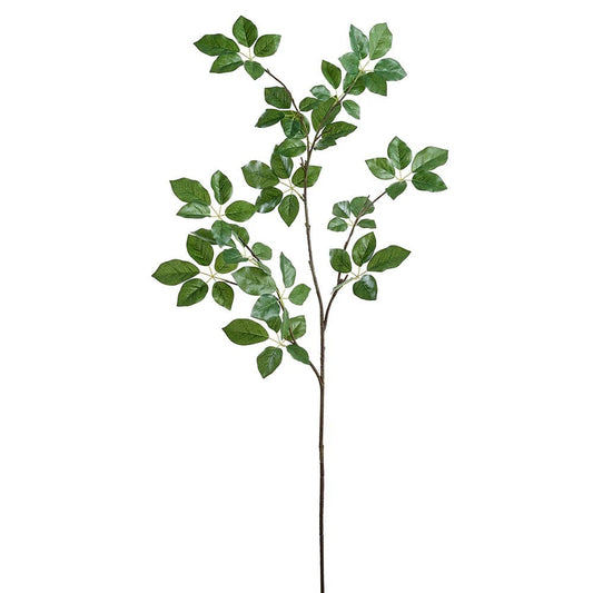 50" Faux Schefflera Leaf Branch Stem (Online Exclusive)