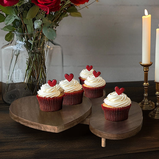 Collapsible Triple Heart Serving Board (Online Exclusive)