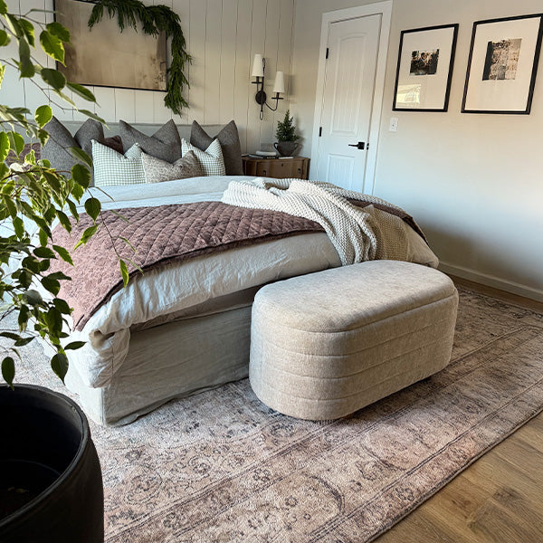 Upholstered Nesting Storage Bench, Set of 2 (Online Exclusive)