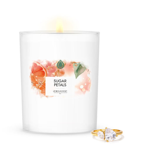 Sugar Petals 18oz Home Jewelry Candle (Online Exclusive)