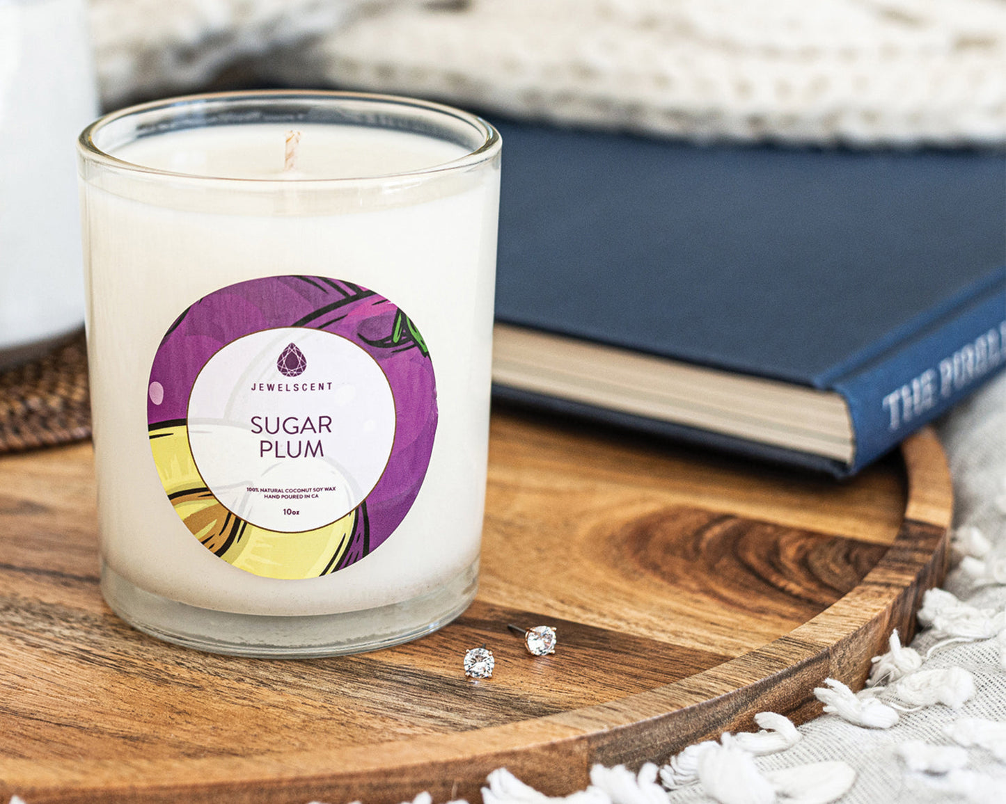 Sugar Plum 10oz Signature Jewelry Candle (Online Exclusive)