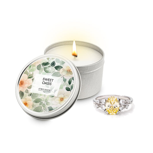 Sweet Oasis 5.5oz Tin Jewelry Candle (Online Exclusive)