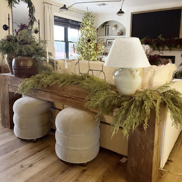 Artisan Inspired Round Table Lamp (Online Exclusive)