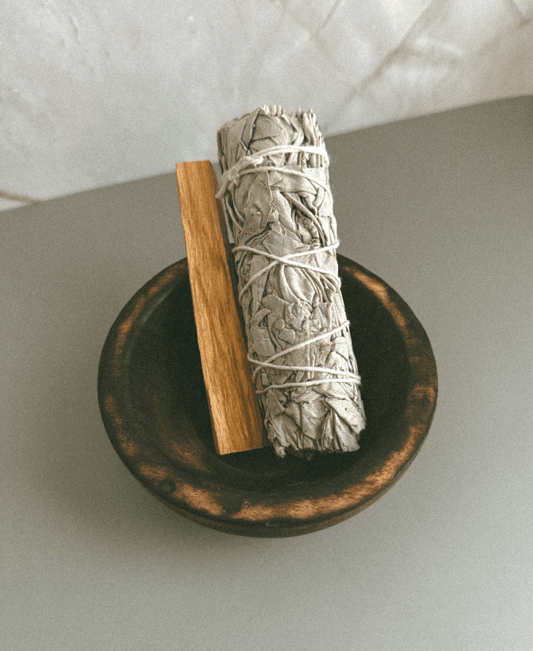 The Ritual Smoke Set – Palo Santo + Sage  (online exclusive)