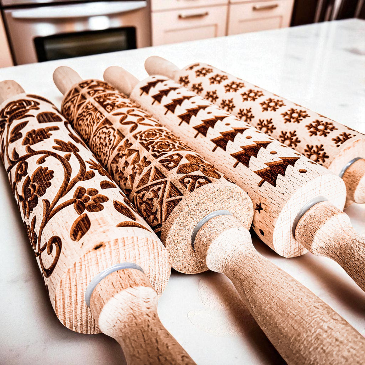 Christmas Rolling Pin Set | 10 Styles  (Online Exclusive)