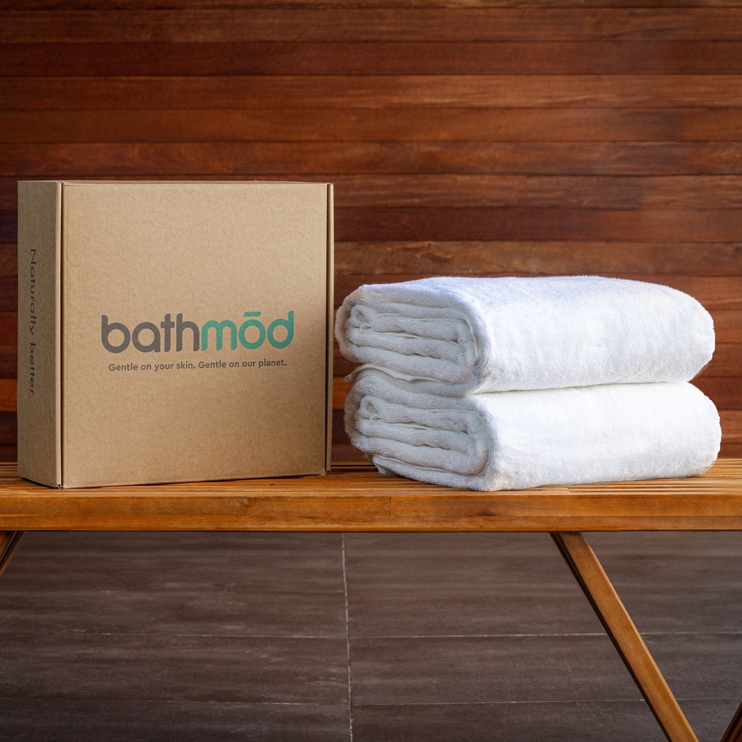 Luxury Organic Bath Sheets (Two Pack) - GOTS Certified, Soft, Eco-Friendly  (Online Exclusive)