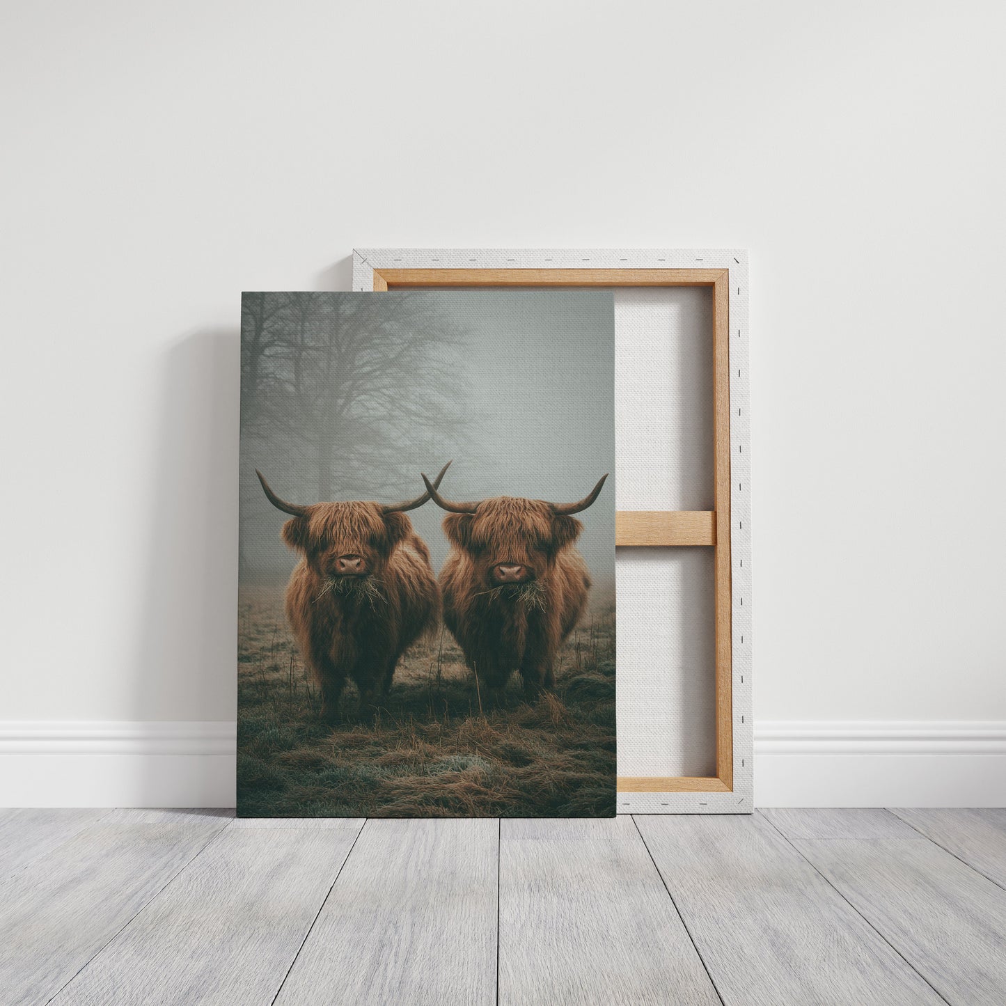 Gentle Giants Beneath Misty Skies (Online Exclusive)