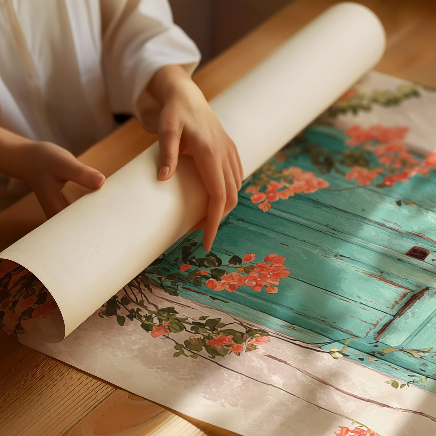 Beneath Blossoms, A Door Awaits (Online Exclusive)