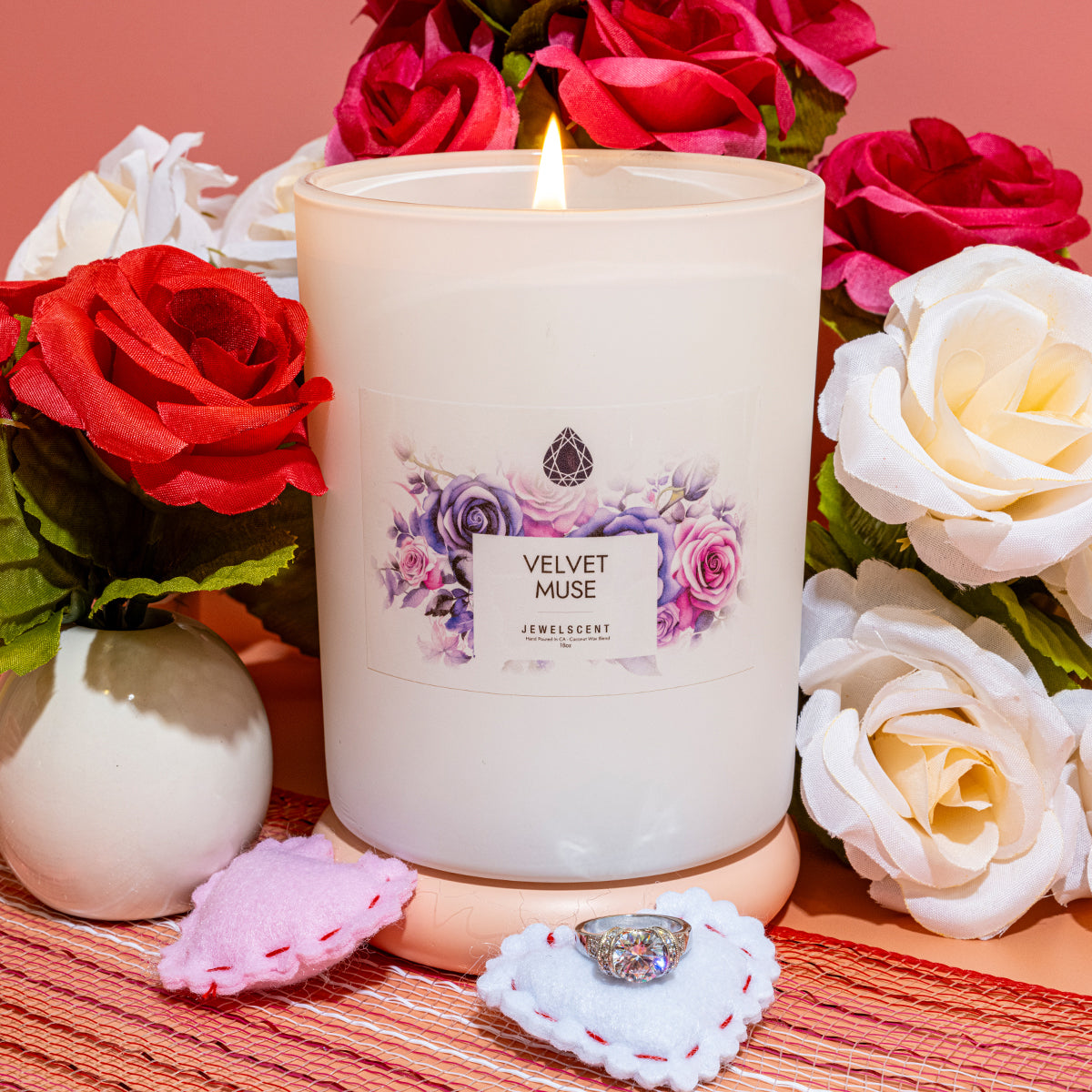 Velvet Muse 18oz Home Jewelry Candle (Online Exclusive)