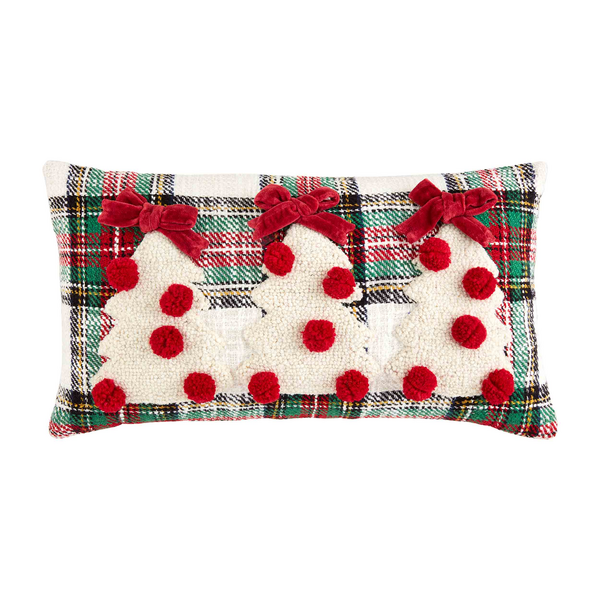 TARTAN HOOKED LUMBAR PILLOW