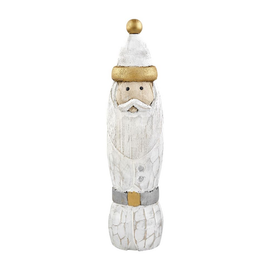 LARGE GOLD SANTA SITTER