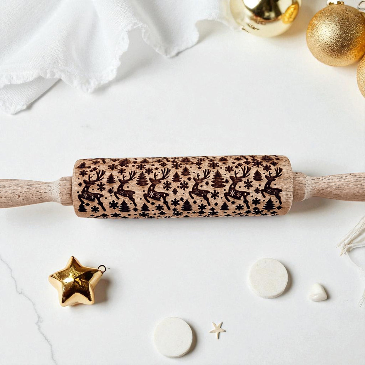 Christmas Rolling Pin Set | 10 Styles  (Online Exclusive)