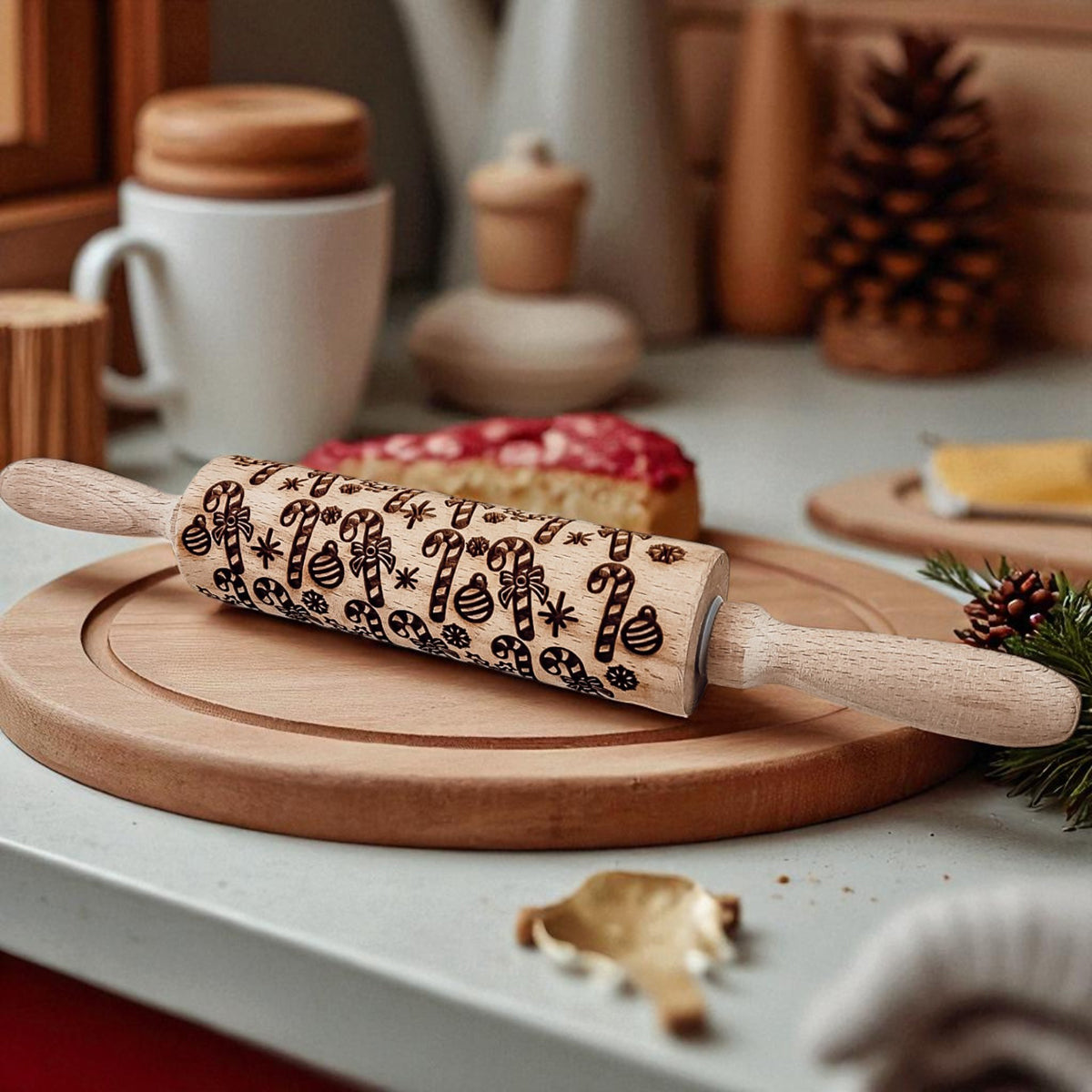 Christmas Rolling Pin Set | 10 Styles  (Online Exclusive)